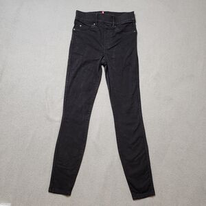 Spanx Black Pull On Skinny Jeans XS